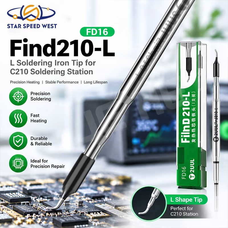 2UUL FD16 Find210-L Ersatz-Löt – C210 Precision Soldering Station Bewertung und Preis