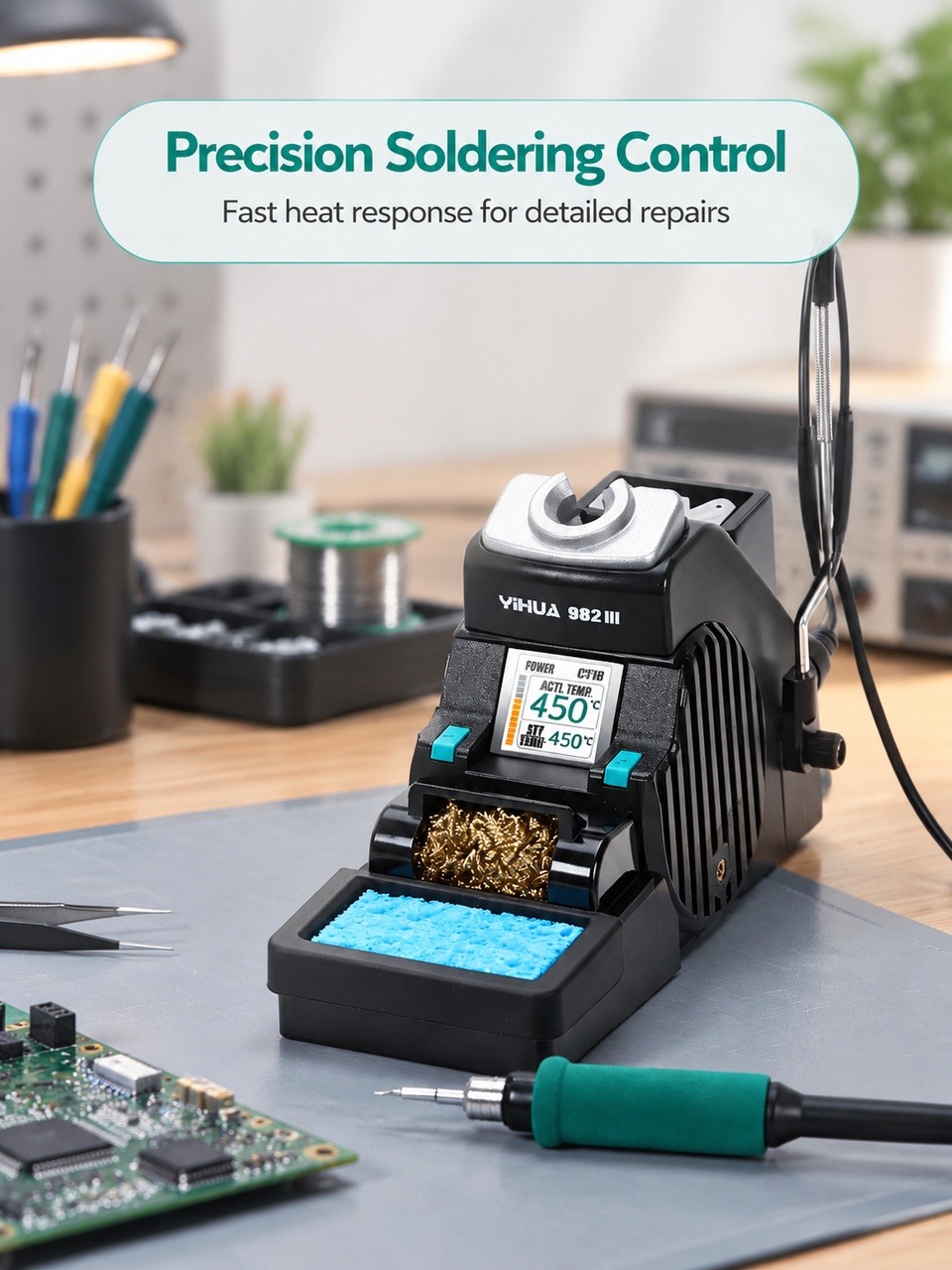 YIHUA 982-III C210 Lötstation  – C210 Precision Soldering Station Bewertung und Preis