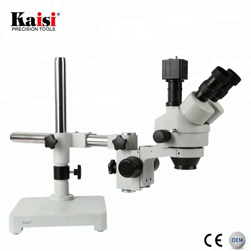 Kaisi 7X-45X Digitalzoom PCB I – Trinocular Stereo Microscope 7X-45X Bewertung und Preis